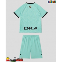 Camisa de Futebol Athletic Bilbao Equipamento Alternativo Infantil 2025-26 Manga Curta (+ Calças curtas)